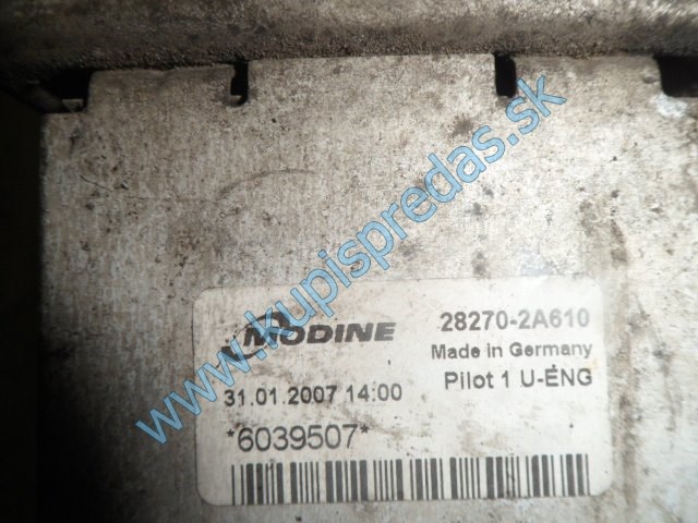 intercooler na kiu ceed 1,6crdi, 28270-2A610